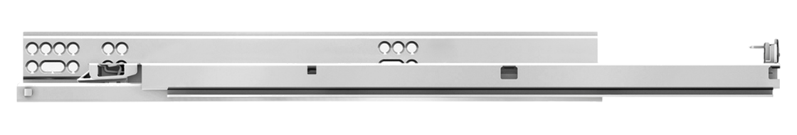 Blum TANDEM plus BLUMOTION concealed under-mount drawer runner, fully extended