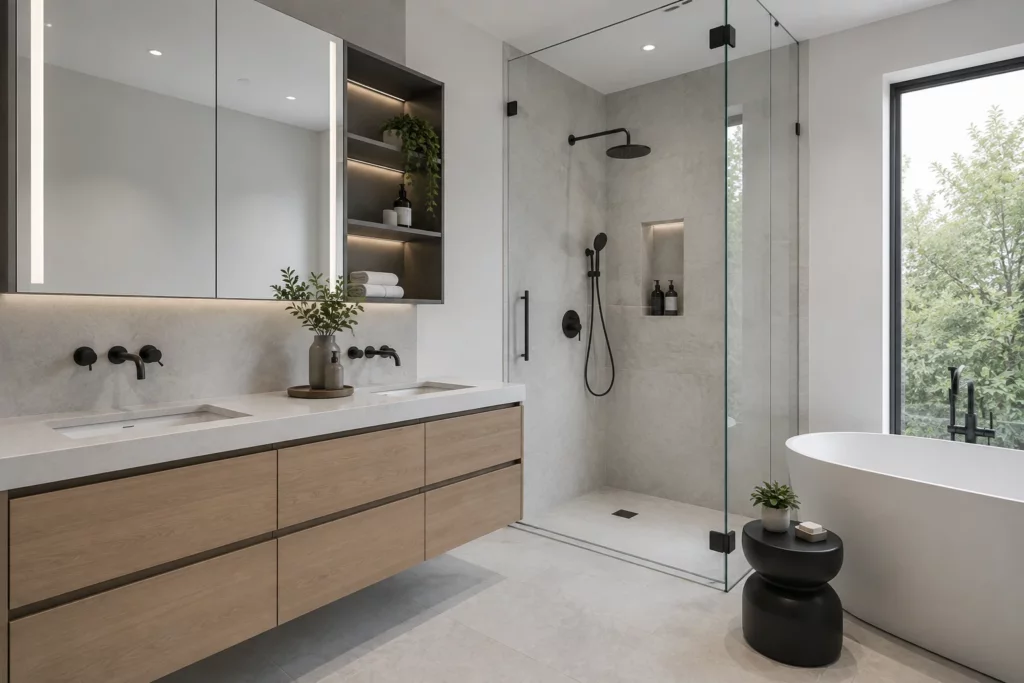 Floating vanities