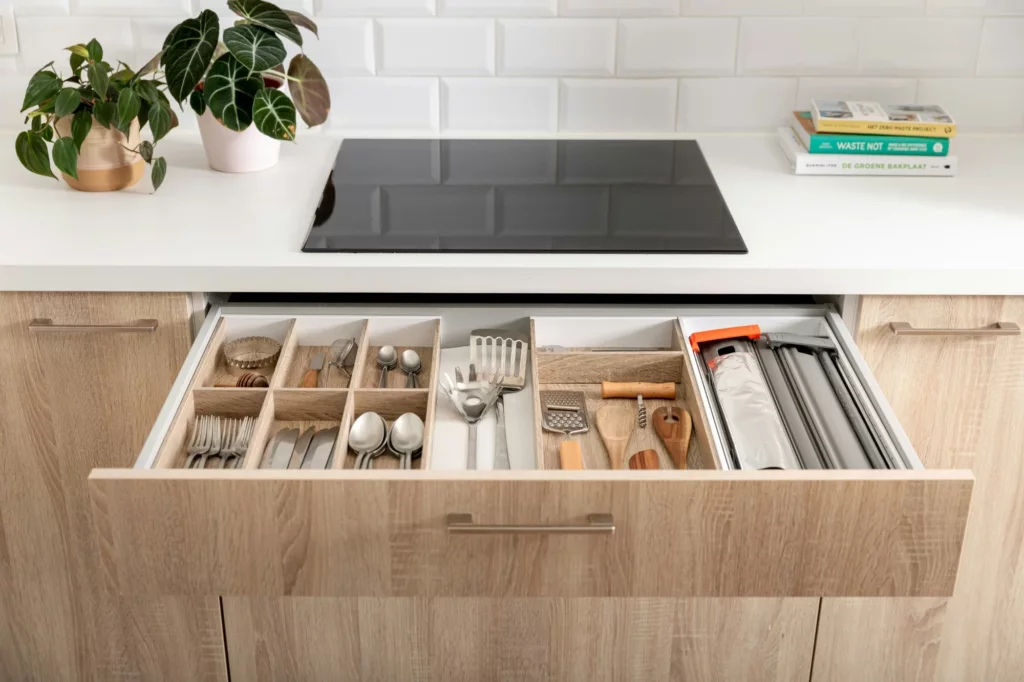 Integrated bins & inserts